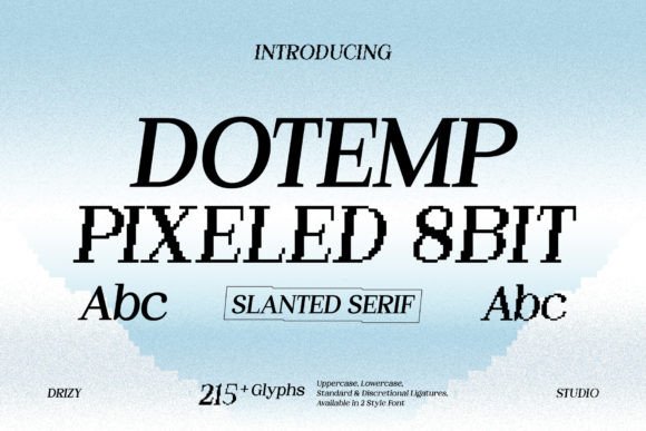 Dotemp Font - Featured Image