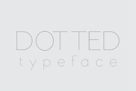 Dotted Font - Featured Image
