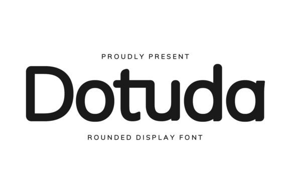 Dotuda Font - Featured Image