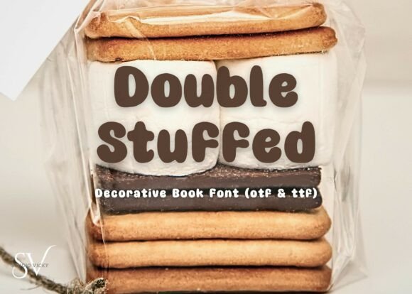 Double Stuffed Font - Featured Image