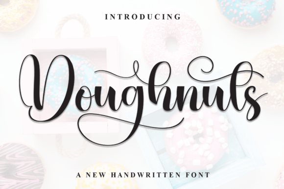 Doughnuts Font - Featured Image