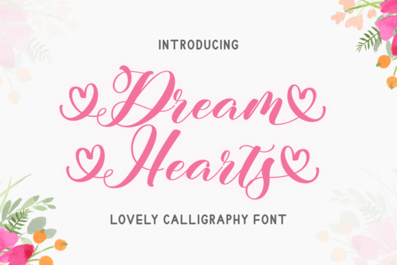 Dreamhearts Font - Featured Image