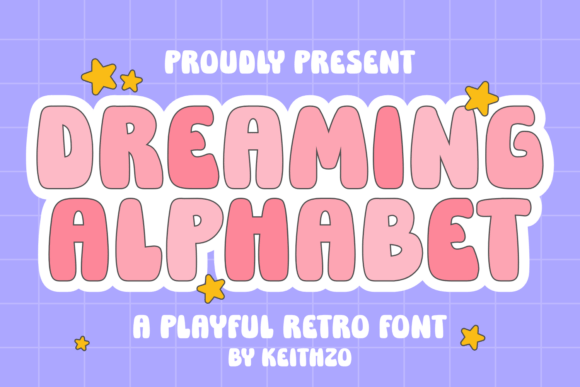 Dreaming Alphabet Font - Featured Image