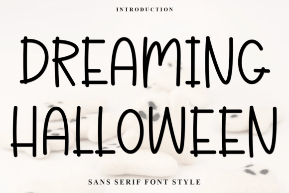 Dreaming Halloween Font - Featured Image