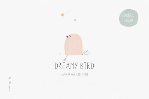 Dreamy Bird Font - Featured Image