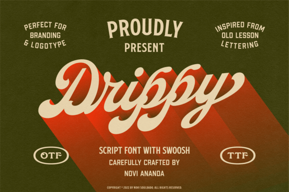 Drippy Font - Featured Image