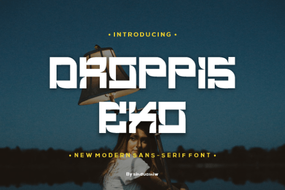 Droppis Exo Font - Featured Image
