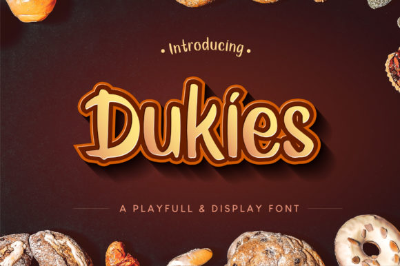 Dukies Font - Featured Image