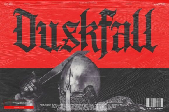 Duskfall Font - Featured Image