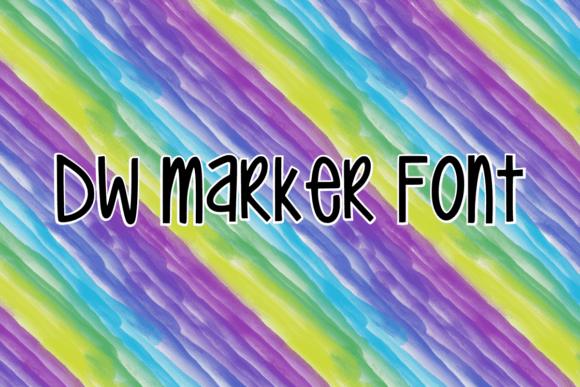 Dw Marker Font - Featured Image
