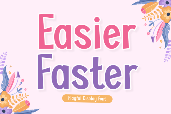 Easier Faster Font - Featured Image