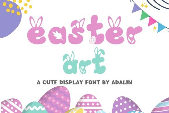 Easter Art Font - Featured Image
