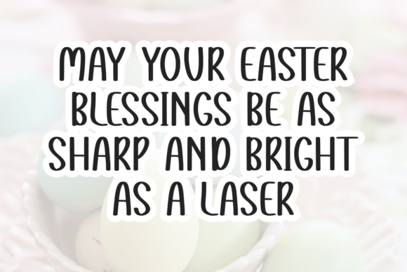 Easter Laser Font - Featured Image