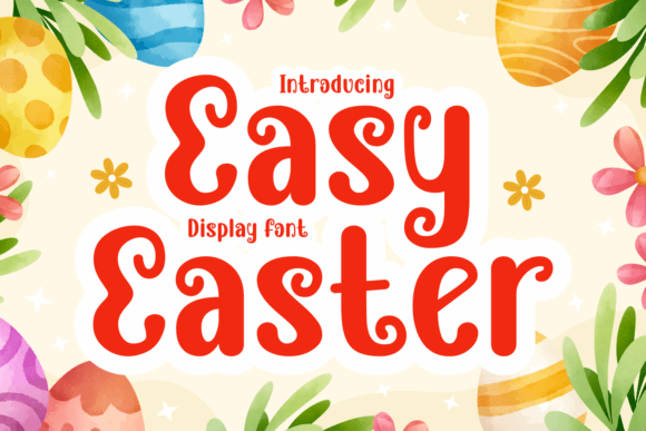 Easy Easter Font - Featured Image