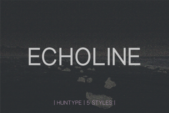 Echoline Font - Featured Image