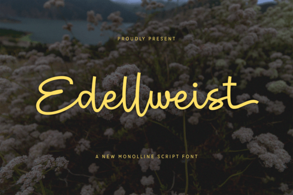 Edellweist Font - Featured Image
