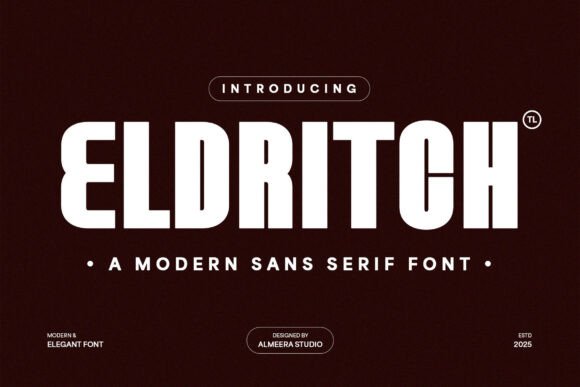 Eldritch Font - Featured Image