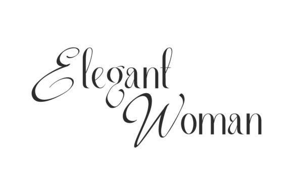Elegant Woman Font - Featured Image