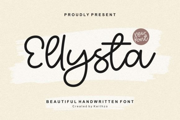 Ellysta Font - Featured Image