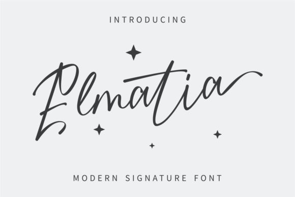 Elmatia Font - Featured Image