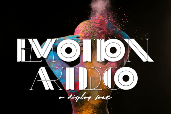 Emotion Artdeco Font - Featured Image