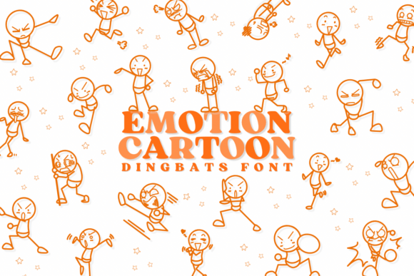 Emotion Cartoon Font - Featured Image