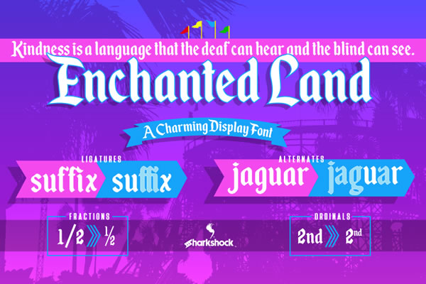Enchanted Land Font - Featured Image