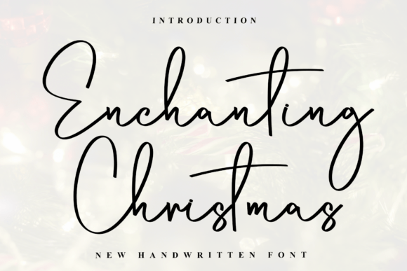 Enchanting Christmas Font - Featured Image