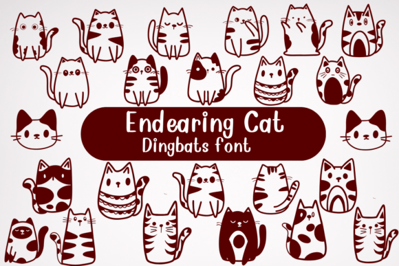 Endearing Cat Font - Featured Image