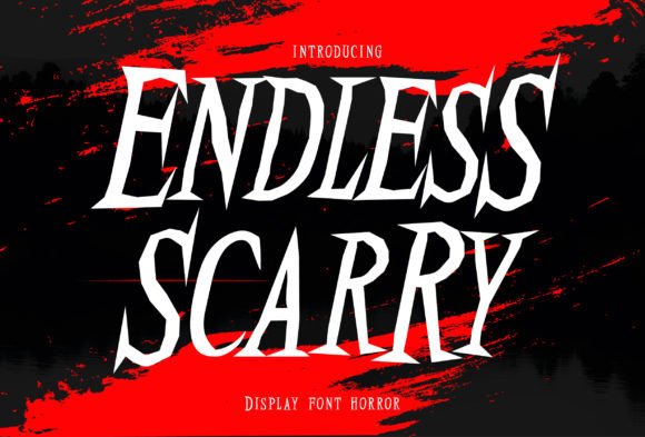Endless Scarry Font - Featured Image