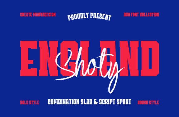 England Shoty Font - Featured Image
