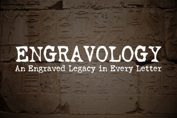 Engravology Font - Featured Image