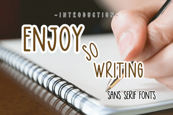 Enjoy so Writing Font - Featured Image