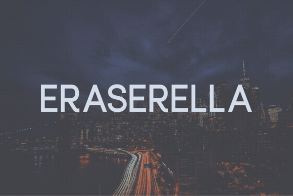 Eraserella Font - Featured Image