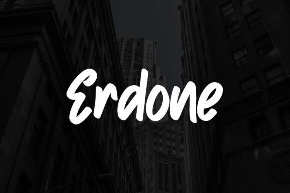 Erdone Font - Featured Image