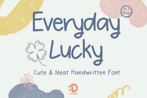 Everyday Lucky Font - Featured Image