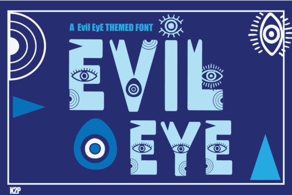 Evil Eye Font - Featured Image
