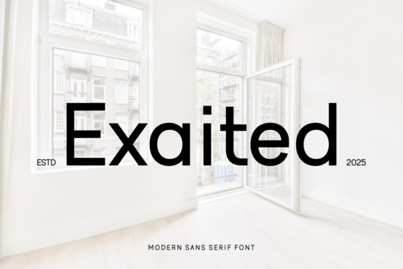 Exaited Font - Featured Image