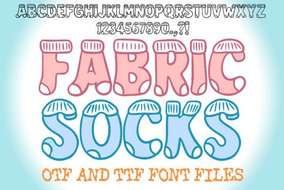 Fabric Socks Font - Featured Image