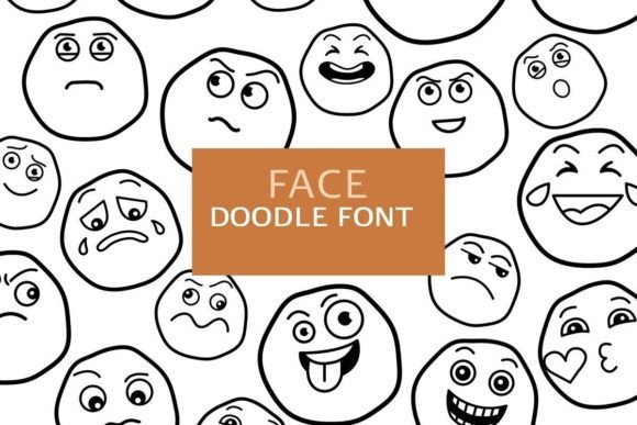 Face Doodle Font - Featured Image