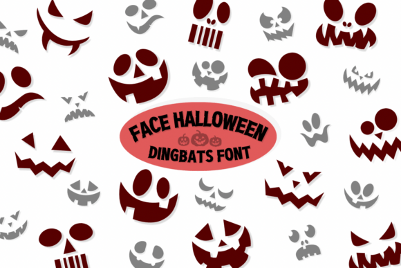 Face Halloween Font - Featured Image