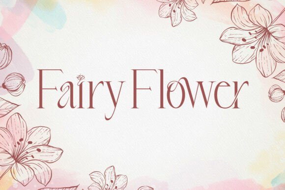 Fairyflower Font - Featured Image