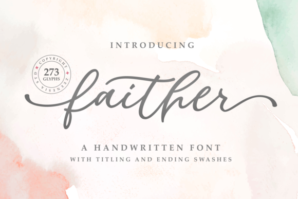 Faither Font Font - Featured Image