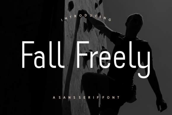Fall Freely Font - Featured Image
