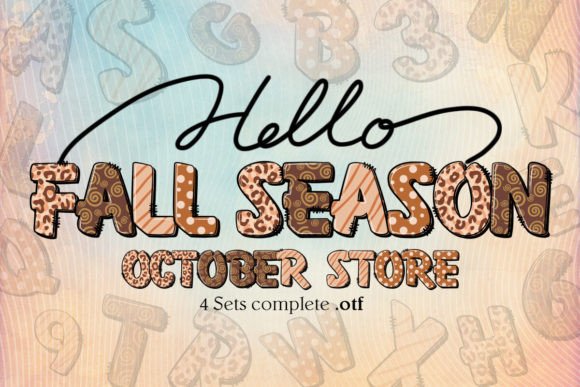 Fall Season Font - Featured Image