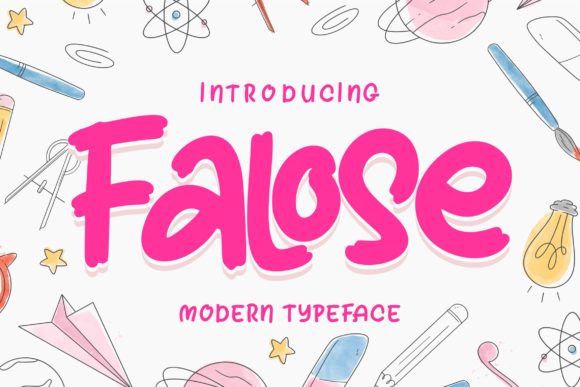 Falose Font - Featured Image