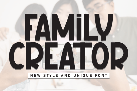 Family Creator Font - Featured Image
