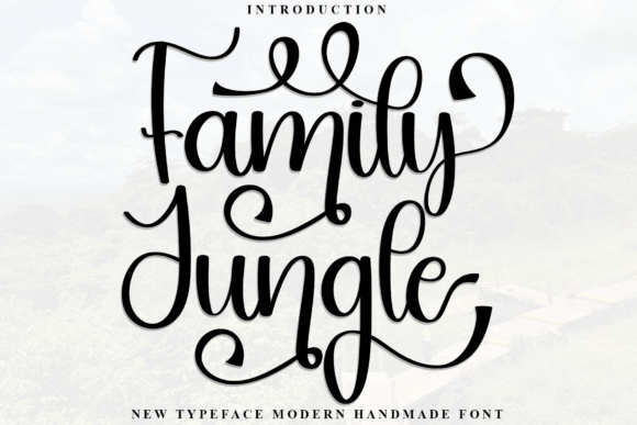 Family Jungle Font - Featured Image