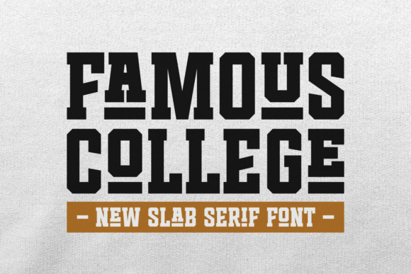 Famous College Font - Featured Image