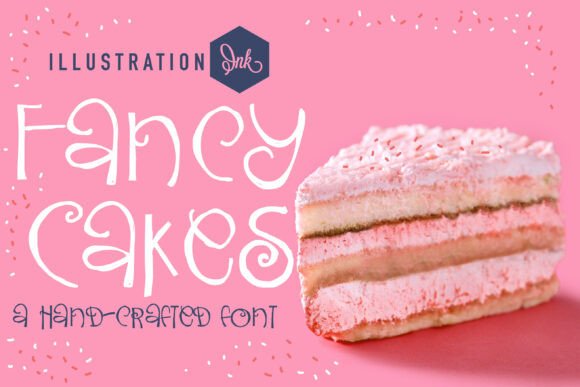 Fancy Cakes Font - Featured Image